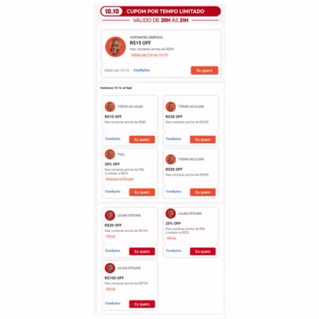 Cupons Renovados na Shopee! Últimas horas para Aproveitar!