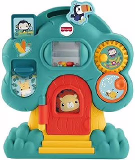 Fisher-Price Animal Friends Discovery Carro de Atividades com Animais Luzes e Sons