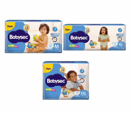 Fralda Babysec Ultrasec Galinha Pintadinha