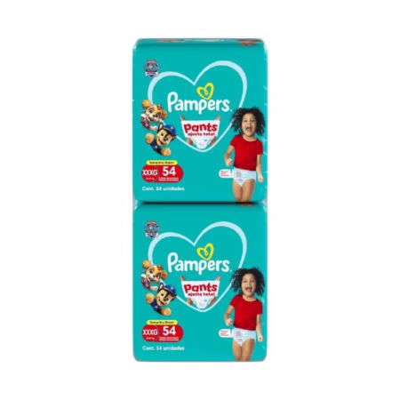 Fralda Pampers Pants Ajuste Total XXXG 108 Unidades