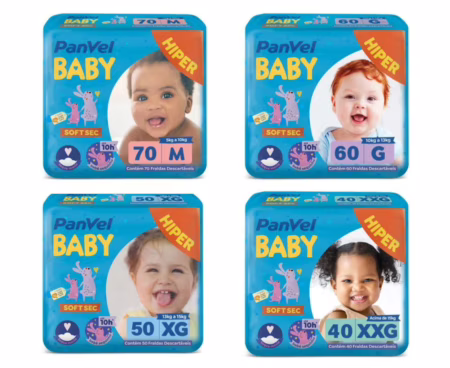 Fralda Panvel Baby Soft Sec