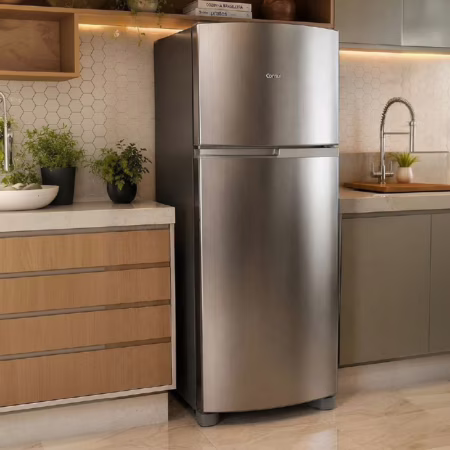Geladeira Consul Frost Free 333 Litros Duplex Inox - CRM40MK