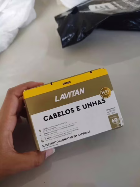 Lavitan Cabelos e Unhas 60 Cápsulas