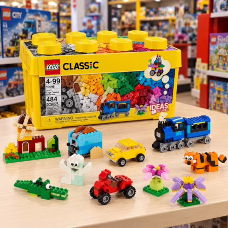 LEGO Classic - Caixa Média de Peças Criativas - 484 Peças