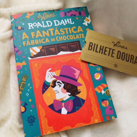 Livro A fantástica fábrica de chocolate • A
