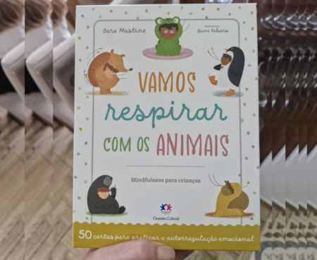 Livro Vamos respirar com os animais