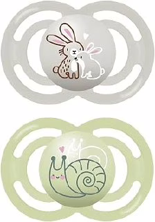 MAM Baby Kit Com 2 Chupetas 6+ Meses Com Caixa Esterilizadora, Neutra