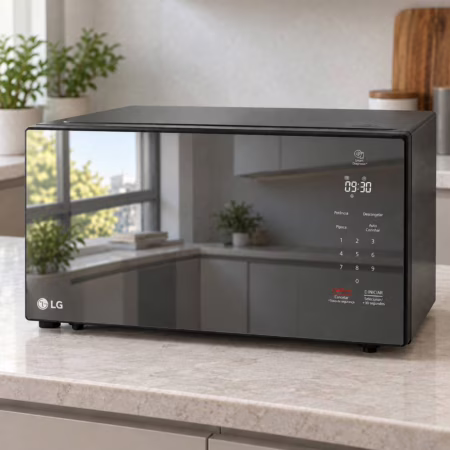 🚨 Micro-ondas NeoChef LG 30L Espelhado Limpa Fácil - 127V