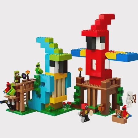 Minecraft As Casas dos Papagaios #21282 (535 peças) LEGO