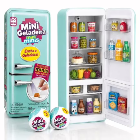 Mini Geladeira Brinquedo Infantil Epsilon.