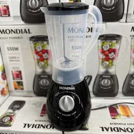 MONDIAL Liquidificador Easy Power, Preto, 550W, 110V - L-550-B