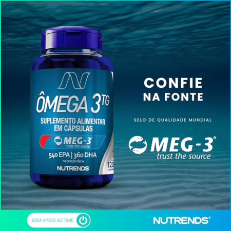 💫Nutrends Ômega 3 Epa/Dha 1000Mg 120 Cápsulas