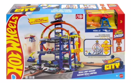 Pista Hot Wheels CITY Mega Garagem