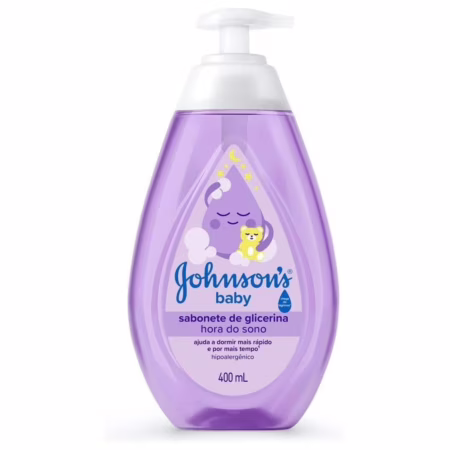 Sabonete Líquido Relaxante Johnson's Baby Hora Do Sono, 400ml