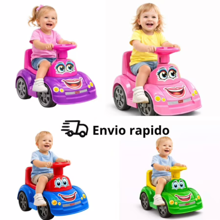 Totoka Infantil Bebê Tipo Motoca Quadriciculo para Criança Totokinha Sport com Encaixe Geométrico