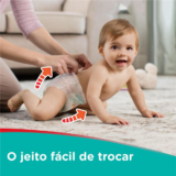Fralda Pampers Pants Ajuste Total M – 168 Unidades