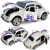 1 Miniatura Fusca Herbie 53 Carro Metal Abre Porta Classico
