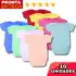 🛍️Kit 4 Camisetas Manga Curta em Meia Malha Premium Juvenil Menino Cores e Estampas Variadas 2 ao 16