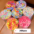 🛍️100-300pcs Faixas De Cabelo Para Crianças Em Nylon Scrunchie Hair Ties Rubber Band Kids Elástica Acessórios Feminino