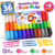 🛍 12 a 36 Massinha Argila Pula Pula de E.V.A Super Leve + 3 Ferramentas Brinde Brinquedos Educativos
