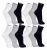 12 Pares Meias Masculina Cano Alto Grossa Algodão