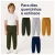 2 Calças Menino Inverno Moletom de Algodão Infantil