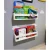 2 Prateleira 40cm Decoração Branco Mdf Livro Revista Infantil