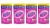 4 un. Refil Vanish Tira Manchas Líquido 500ml
