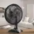Ventilador de Mesa Britânia BVT301 30cm 6 Pás 3 Velocidades Preto