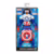 Action Figure Marvel Capitão América com Escudo Mighty Hero Series 22,5cm