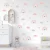 Adesivos de Parede Infantil Arco Íris, Nuvens e Corações Quarto bebe Decoração Fácil Aplicação