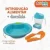 Adoleta Bebê Kit Alimentacao Colore, Azul Turquesa