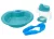 Adoleta Bebê Kit Alimentacao Colore, Azul TurquesaAzul Turqueza