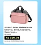 🛍️AIEBAO Bolsa Maternidade Enxoval, Bebê, Exclusive, Suporta Até 5 kg, Alça R…