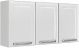Armário Aéreo Cozinhas Itatiaia Luce – 3 Portas – Branco