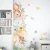 Autocolantes Removíveis para Decoração do Quarto de Bebê do Elefante Girafa Animal, Quarto de Bebê do Jardim de Infância