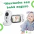 Baba Eletrônica Com Monitor Visão Noturna, Câmera c/ Audio Sensor de Temperatura VB603