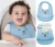 Babador de Silicone Buba Gumy Com Pega Migalhas – Azul