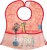Babador Impermeável Bolso Coletor – Girafa, Clingo, Vermelho*