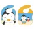 Babador Impermeável Pinguim Paco Família Girotondo Baby  – 2 Unidades