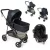 😍 BAIXOU E ENTROU PARCELAMENTO SEM JUROS! Carrinho de Bebê + Bb Conforto Napoli Travel System Preto Cobre Galzerano