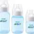 Kit 3 Mamadeiras Philips Avent Classic 125, 260 E 330ml Transparente