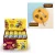Banana Brasil Display Barra De Frutas Banana Kids Minions Sabor Cob. Choc. Ao Leite C/ 20 Unid. De 22G (440G)