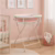Banheira Para Bebê Dobrável 3 em 1 Com Suporte e Assento 45L Rosa Pipdip