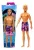Barbie Fashion Ken De Praia Com Traje Tie Dye Mattel Hxx52