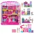 Barbie Mini BarbieLand Conjunto de Brinquedo Pacote Mundo Miniatura para crianças a partir de 4 anos