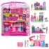 Barbie Mini BarbieLand Casa de Bonecas Surpresa para crianças a partir de 4 anos