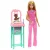 Barbie Profissões Conjunto de Brinquedo Enfermeira de Cabelo Loiro com Bebê