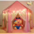 > 🧡 Barraca Infantil Tenda Cabana Castelo Princesas+luzes Led+promoçao