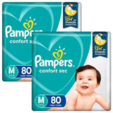 Kit Fralda Pampers Confort Sec